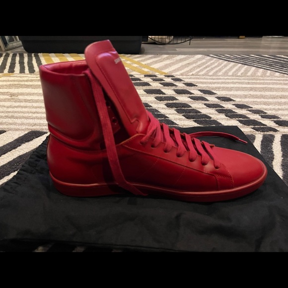 Almost new Saint Laurent sneakers. These are Authentic. - Picture 3 of 9